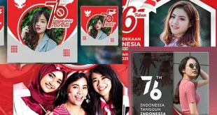 5 Aplikasi Bingkai Foto Profil HUT RI 74 Tahun 2021