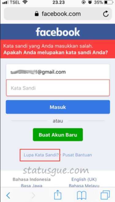 Lupa Kata Sandi FB 2021, Begini Caranya 