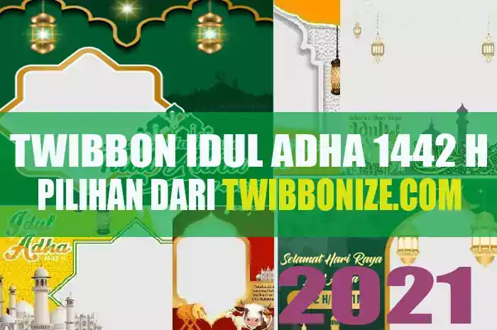 Twibbon Idul Adha 1442 H 2021 Pilihan dari twibbonize.com