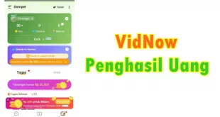 Apliksasi Vidnow Penghasil uang, Bisa Menghasilkan Hingga Rp,250 Ribu Perhari