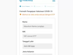 Panduan Daftar Vaksin Secara Online di Pedulilindungi.id