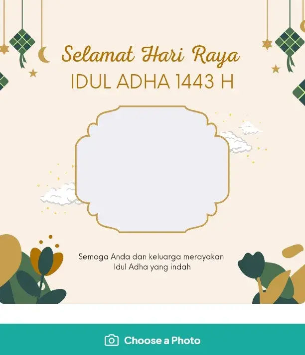 Download Link of Twibbon Eid al-Adha 2022, Suitable for Greetings for Eid Al-Adha 2022 