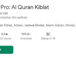 Aplikasi Muslim Pro : Al-Quran Kiblat